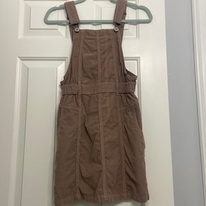 American Eagle Corduroy Overall Dress: Size XS